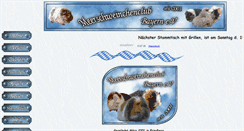 Desktop Screenshot of meerschweinchenclub-bayern.de